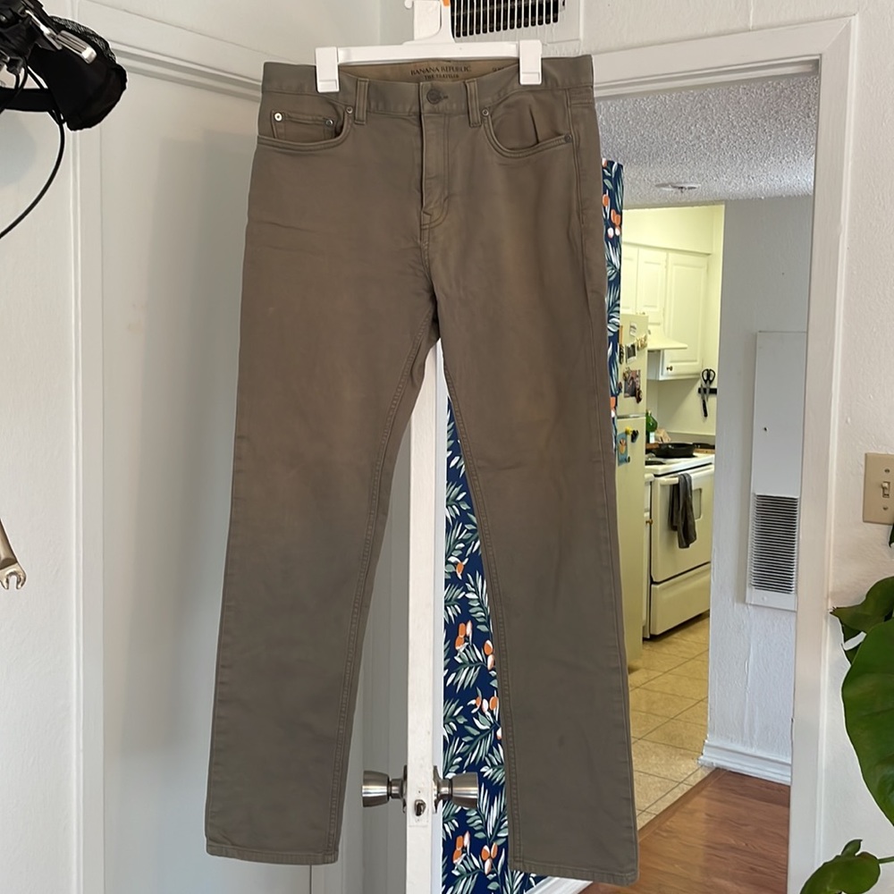 Banana Republic Slim Traveler Pant